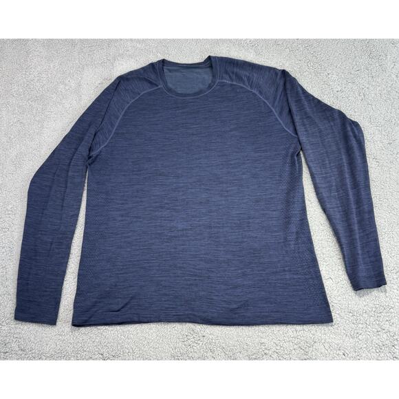 Lululemon Shirt Men XLarge Time To Get Dirty Get Outside Get Sweaty Long Sleeve - Picture 1 of 15